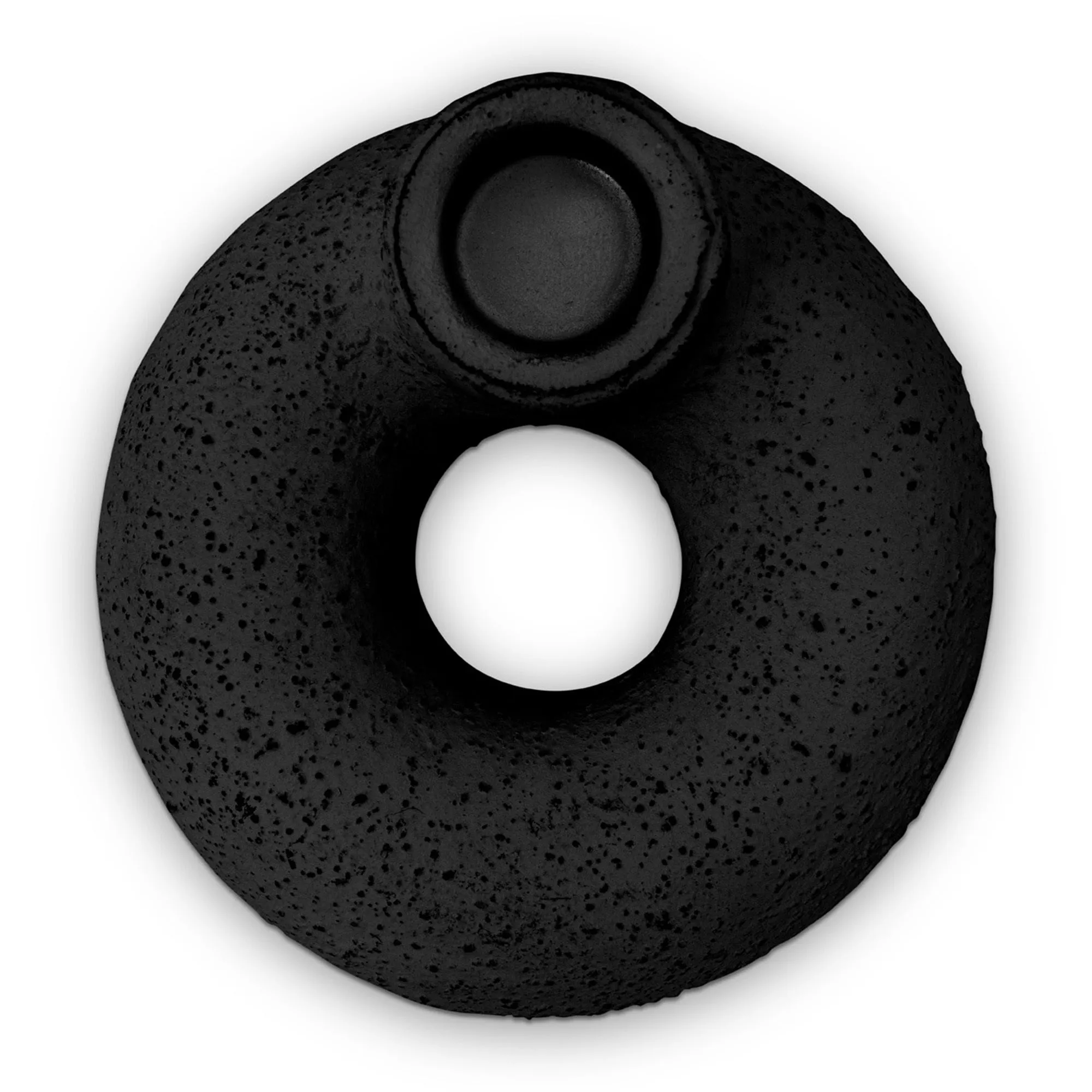 10cm Black Ecomix Candle Holder