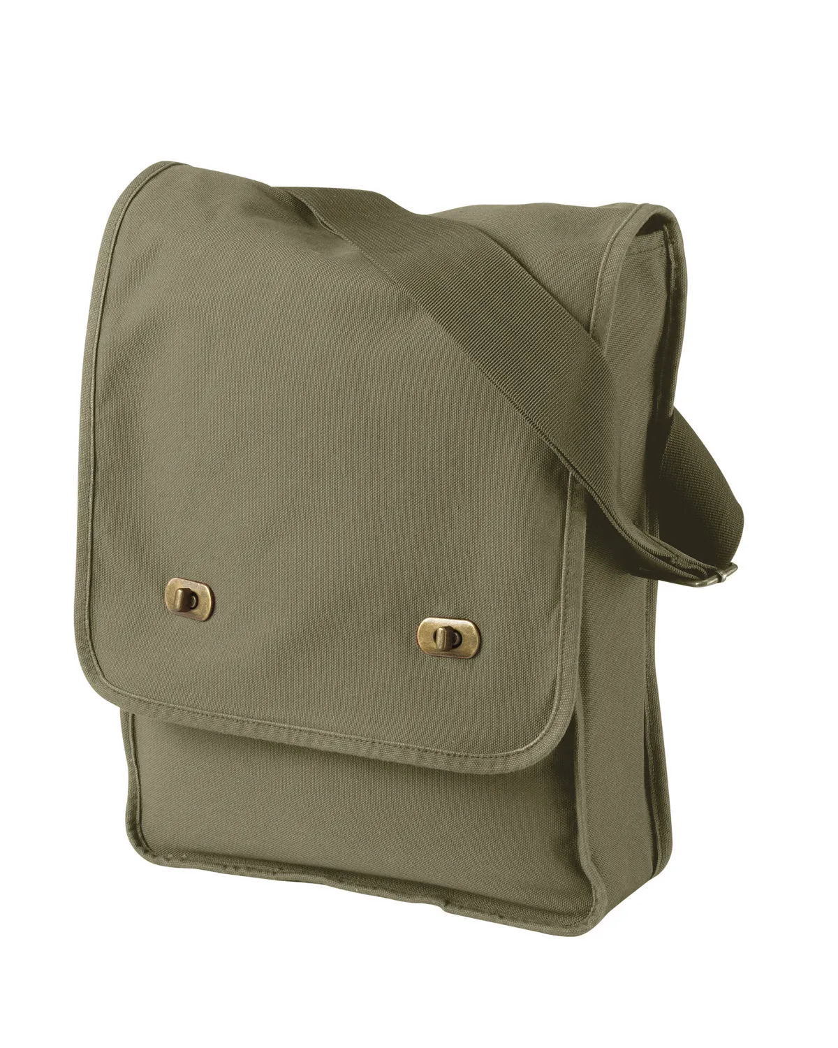 Authentic Pigment Unisex Pigment-Dyed Canvas Field Bag