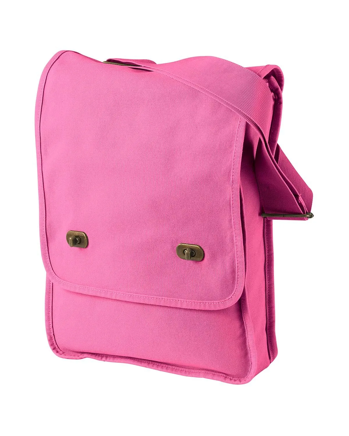 Authentic Pigment Unisex Pigment-Dyed Canvas Field Bag