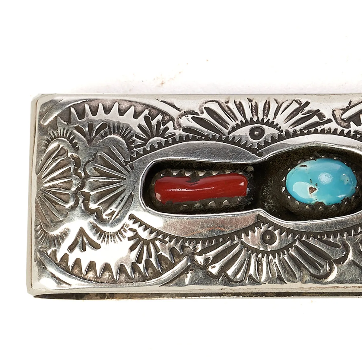 Bison Heritage Silver Clip Wallet No.14