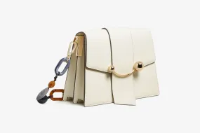 Box Crescent - Beading Strap Vanilla