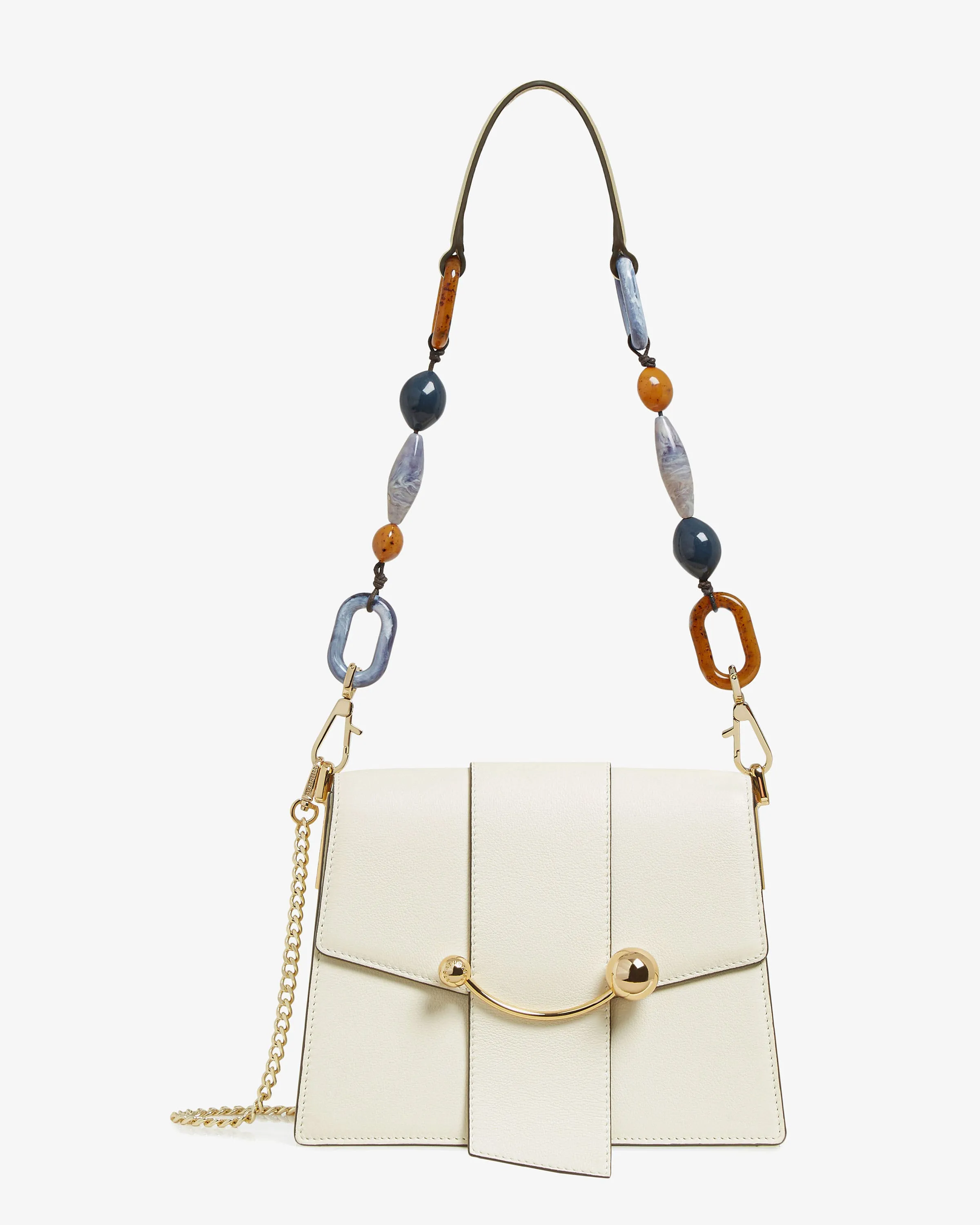 Box Crescent - Beading Strap Vanilla