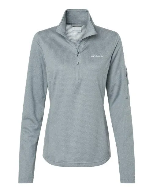 Columbia Women's Park View? Grid Fleece Half-Zip