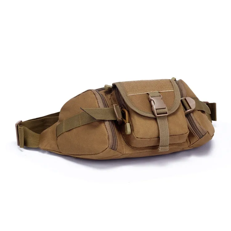 D05 Outdoor Sports Waterproof Waist Bag Fishing Multifunctional Chest Bag, Size: Free Size(Army Green)