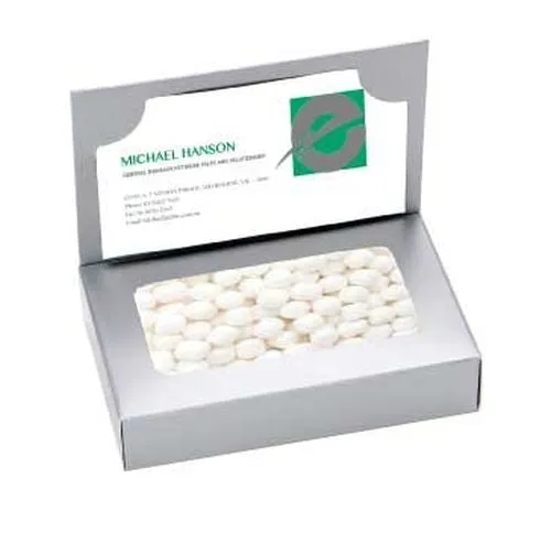 Devine Business Card Box with Lollies