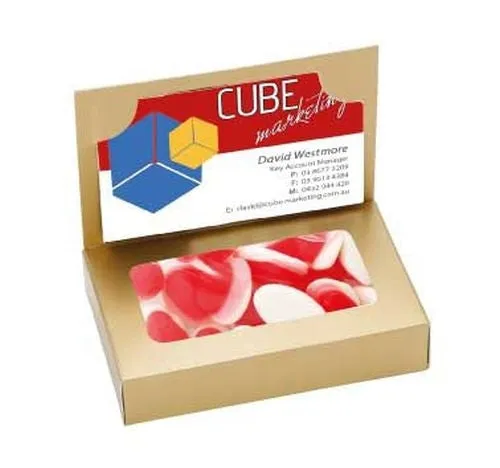 Devine Business Card Box with Lollies
