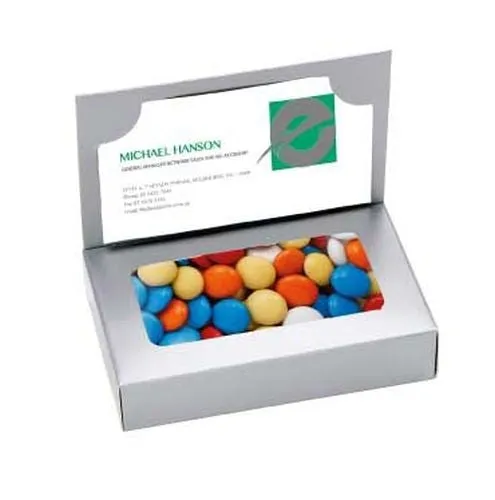 Devine Business Card Box with Lollies