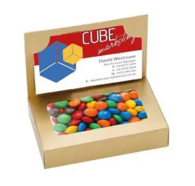 Devine Business Card Box with Lollies