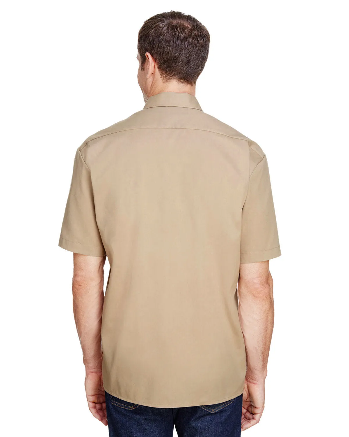 Dickies Men's FLEX Short-Sleeve Twill Work Shirt