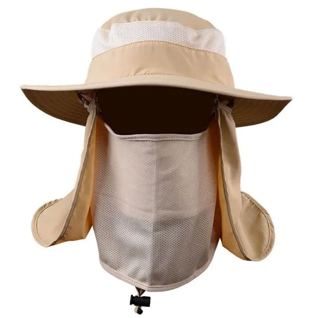 Fishing Hat w/ Neck Flap