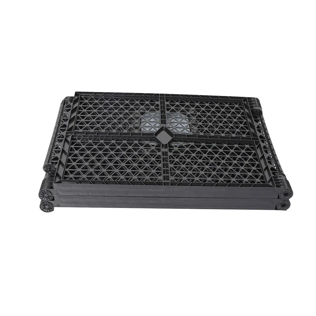 Foldable Plastic Garden Outdoor Pet Playpen 4 Panels