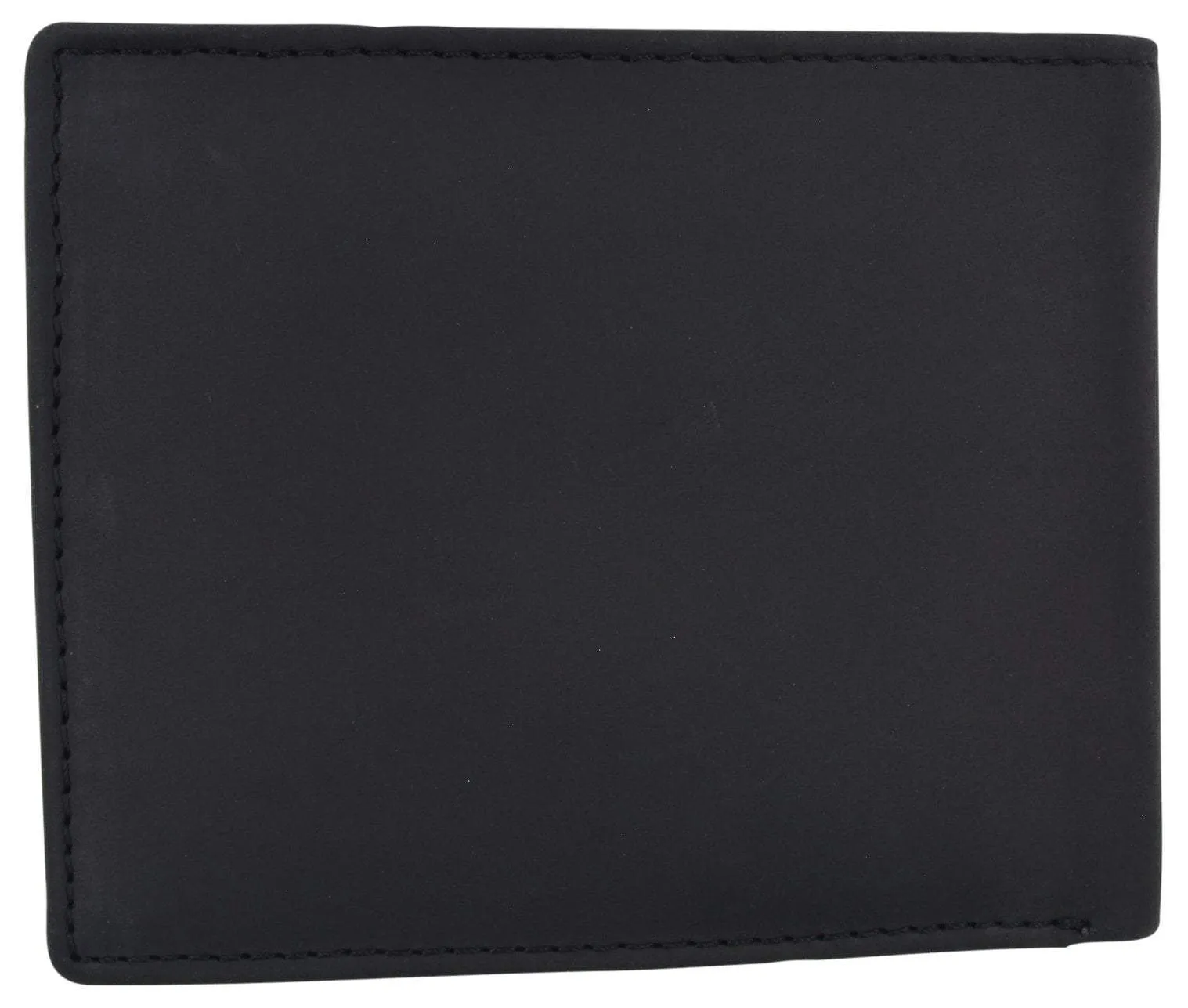 Football Logo Mens RFID Blocking Genuine Leather Bifold Wallet