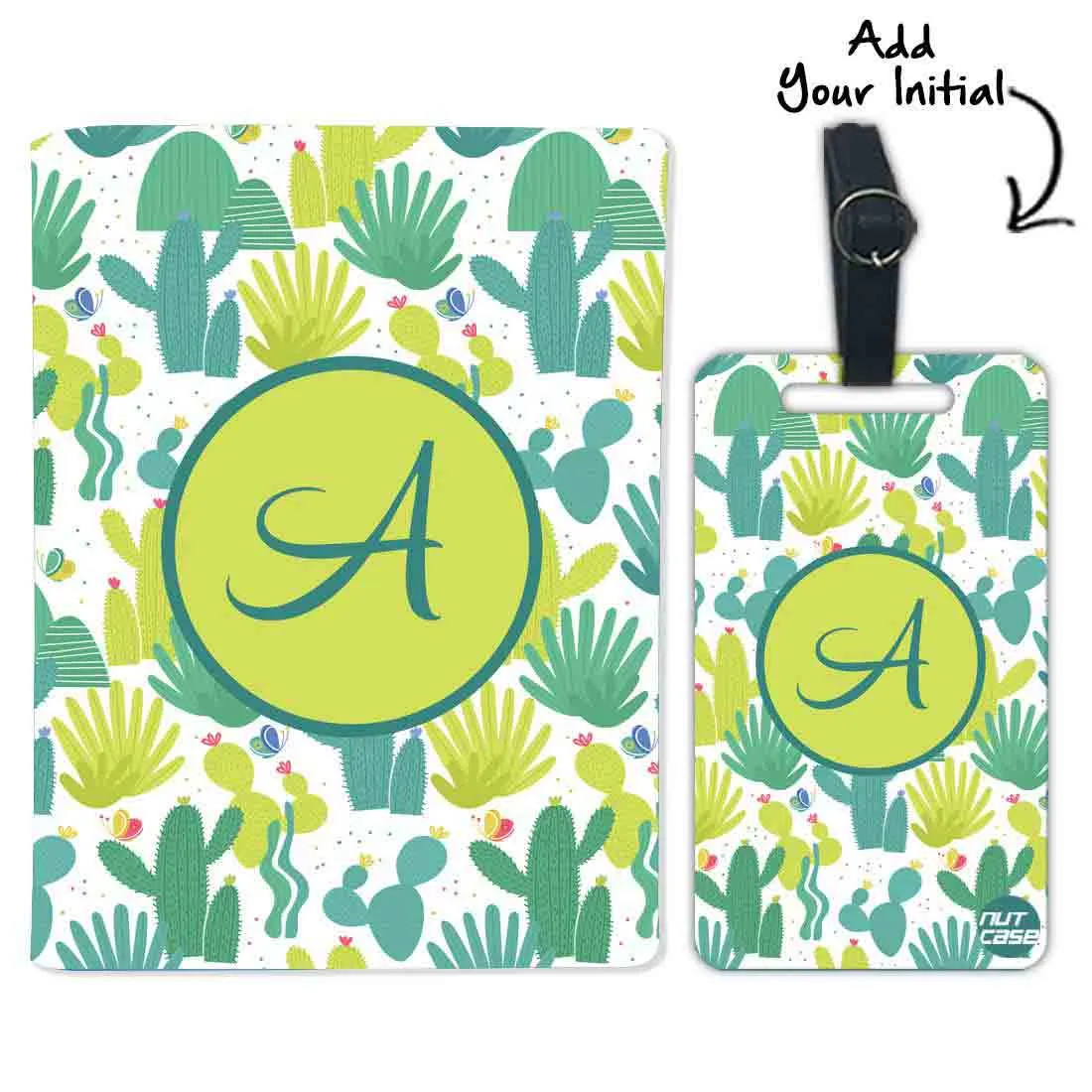 Funny Travel Document Holder  - Cactus Art