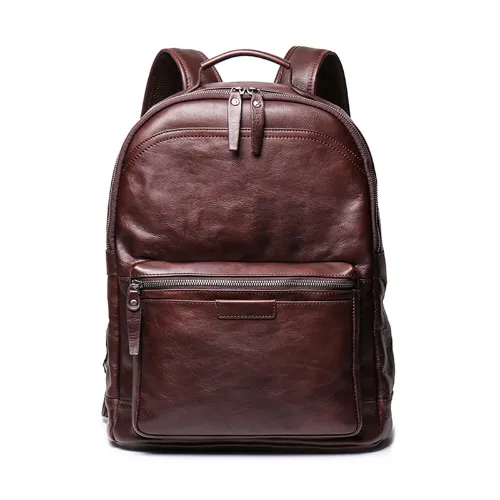 Genuine Cowhide Leather Backpack