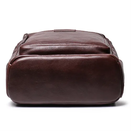 Genuine Cowhide Leather Backpack