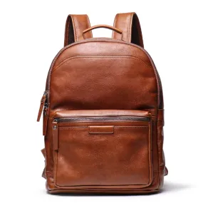 Genuine Cowhide Leather Backpack