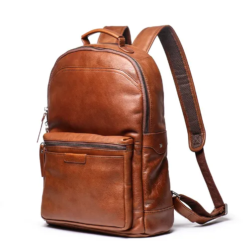 Genuine Cowhide Leather Backpack