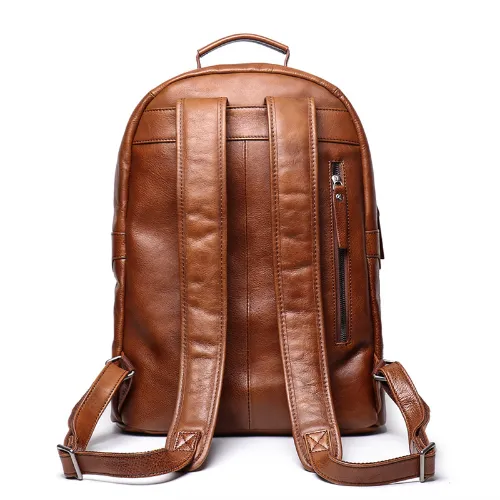 Genuine Cowhide Leather Backpack