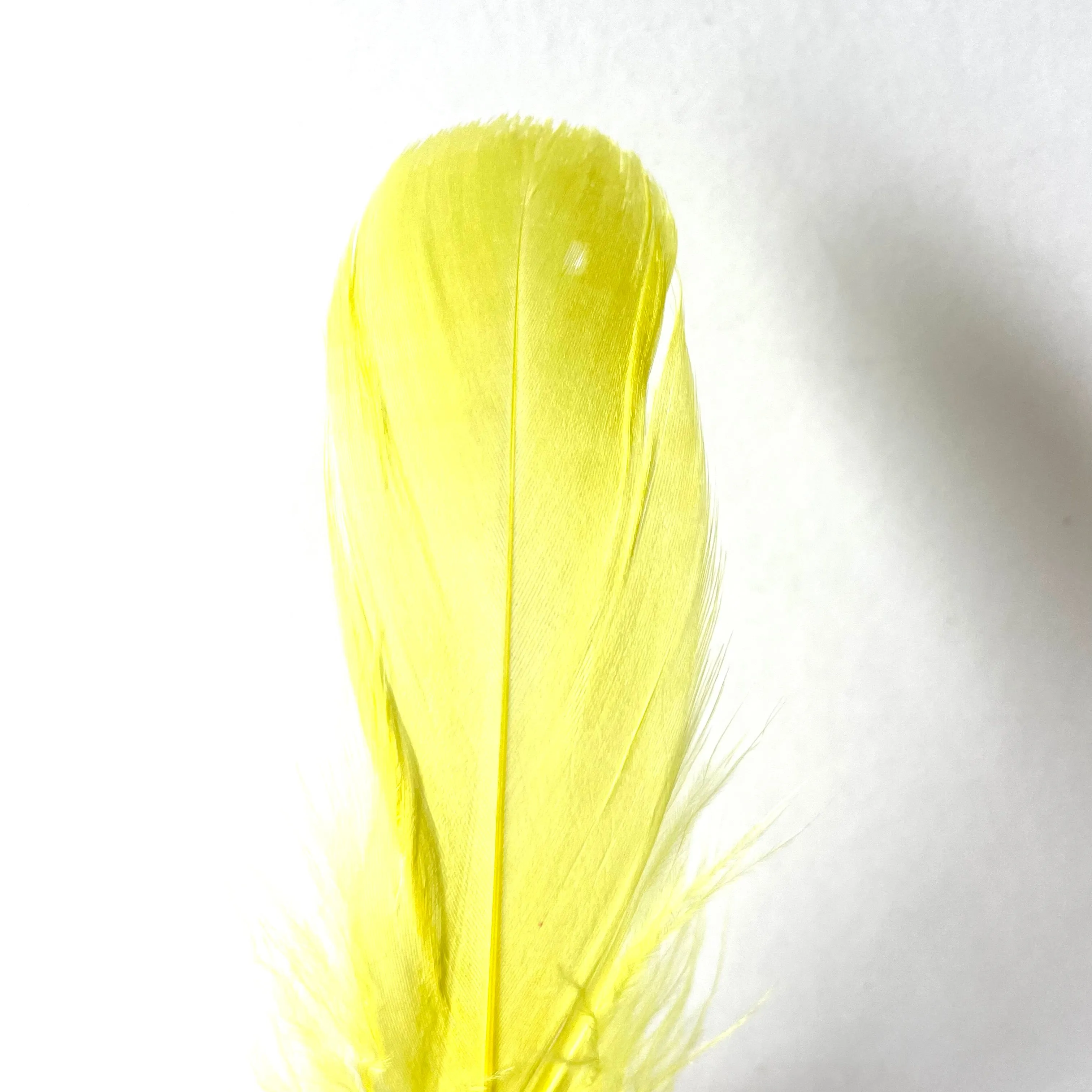 Goose Nagoire Feathers 10 grams - Soft Yellow