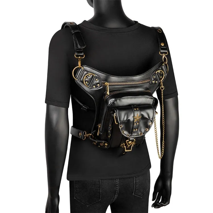 HG062 Star Decoration One-shoulder Bag Cross-body Bag Waist Bag for Ladies, Size: 34 x 30cm