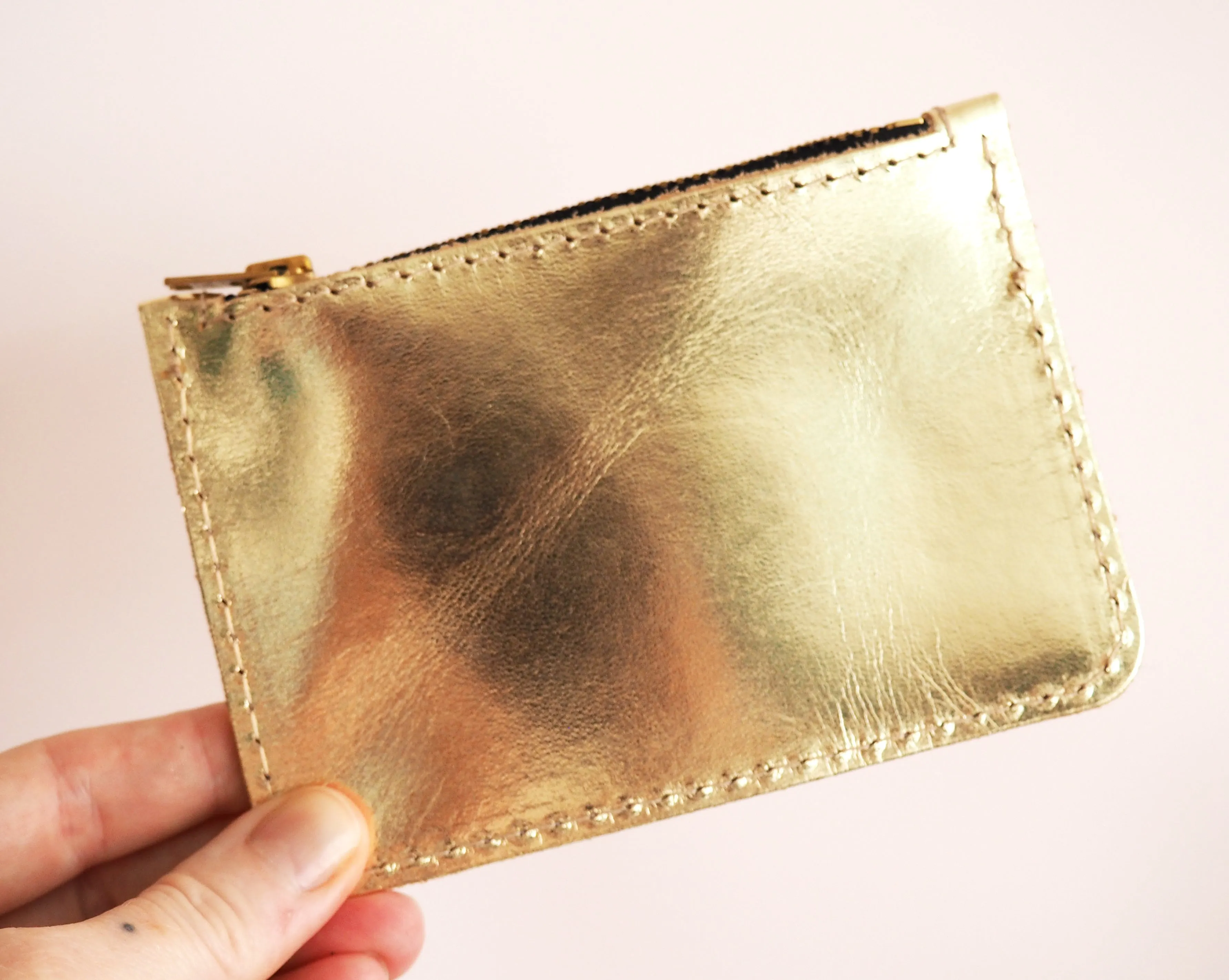Katie Gold Purse