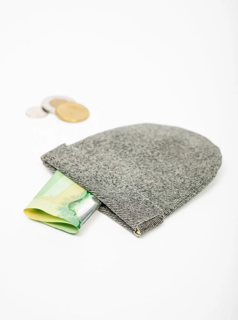 Leather wallet, coin purse MEZZA LUNA model