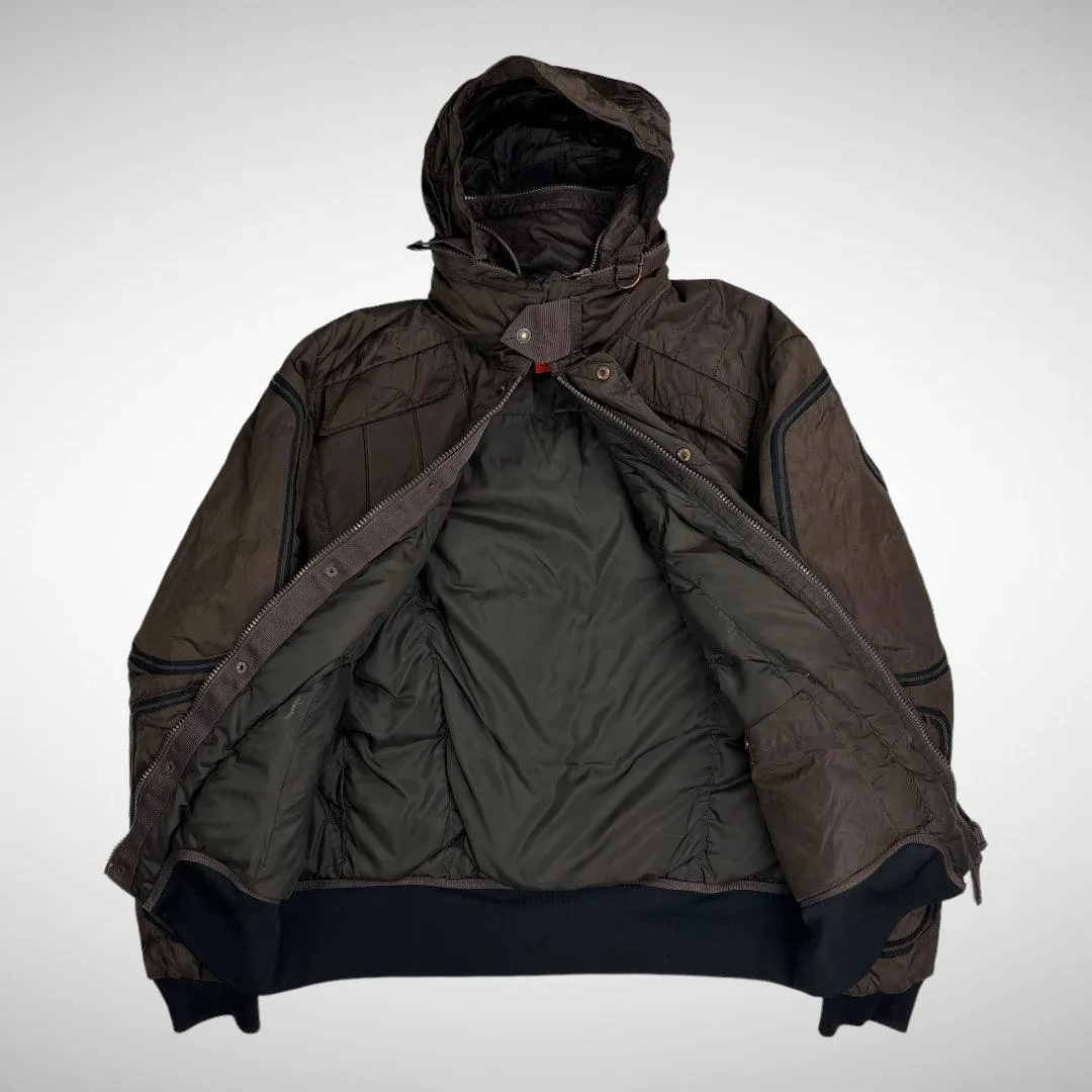 M F Girbaud Reversible Nylon Metal Jacket (2000s)
