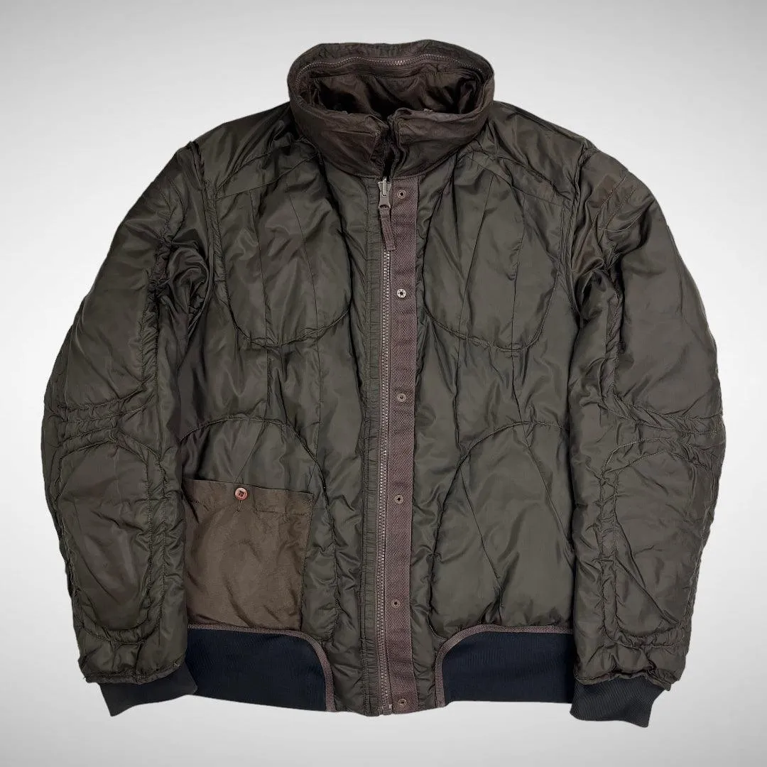 M F Girbaud Reversible Nylon Metal Jacket (2000s)