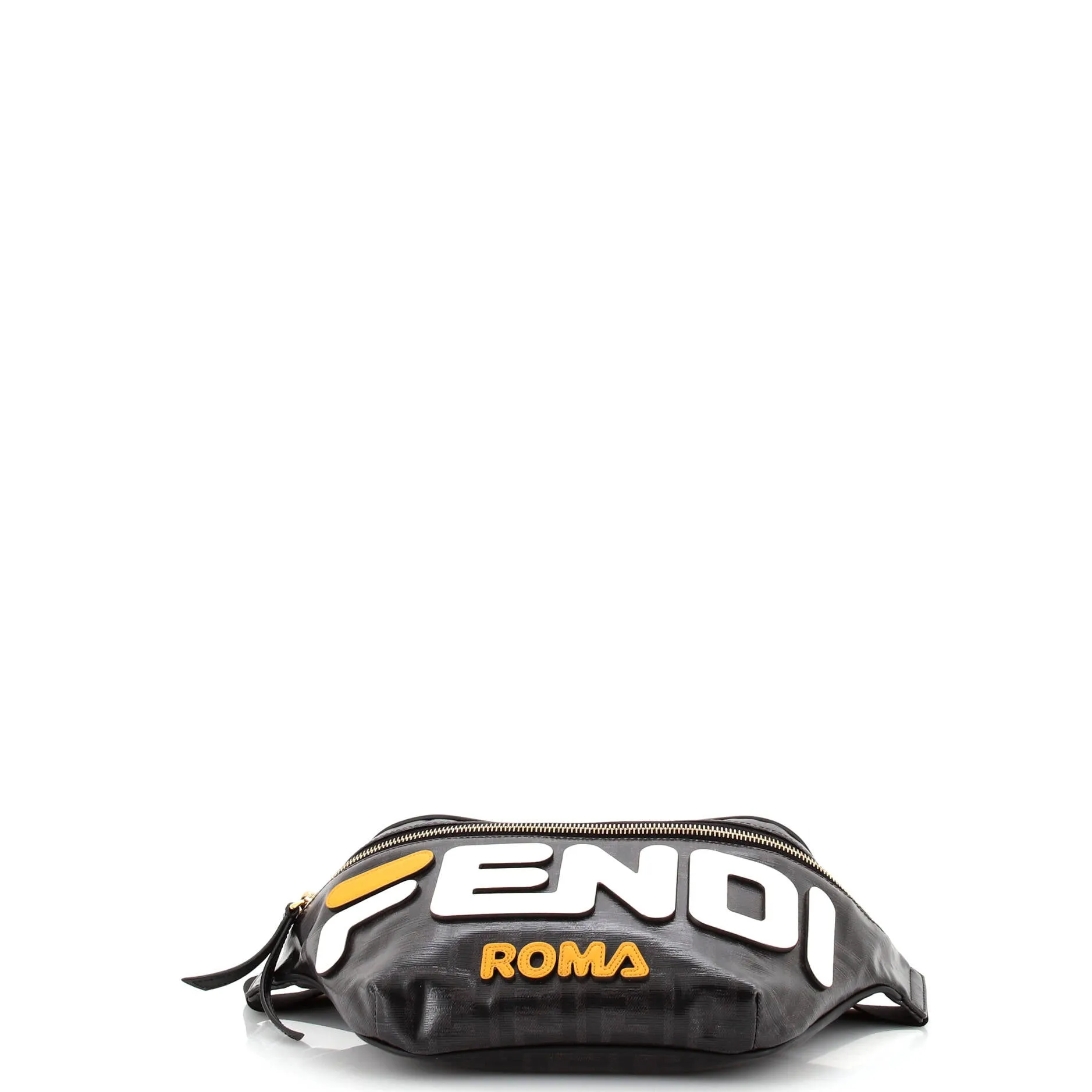 Mania Logo Waist Bag Zucca Coated Canvas