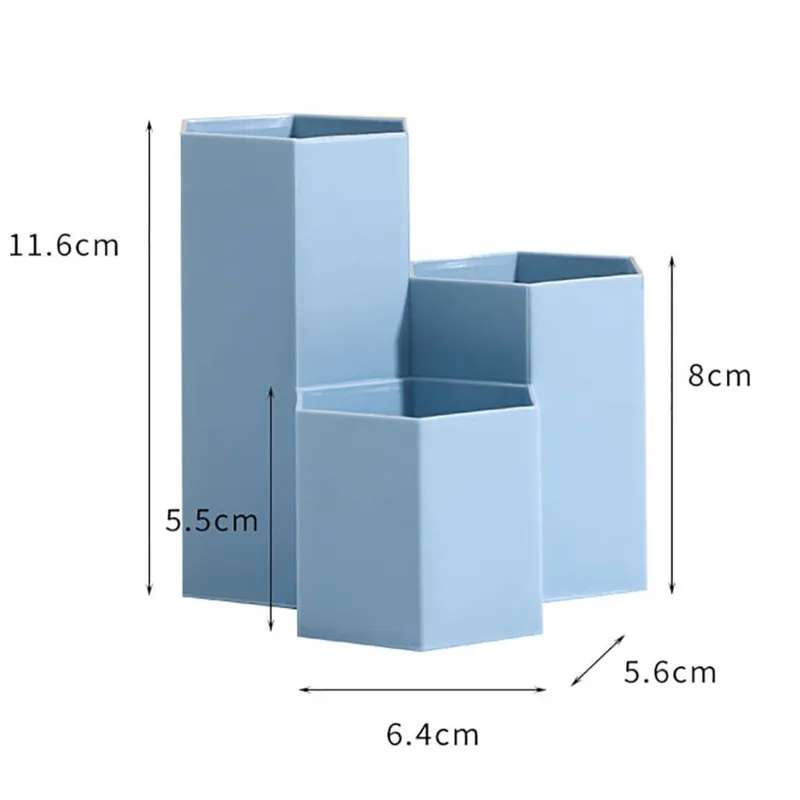 Matte Organizer Stand for stationery , pen, brushes (Pack of 1, Random color)