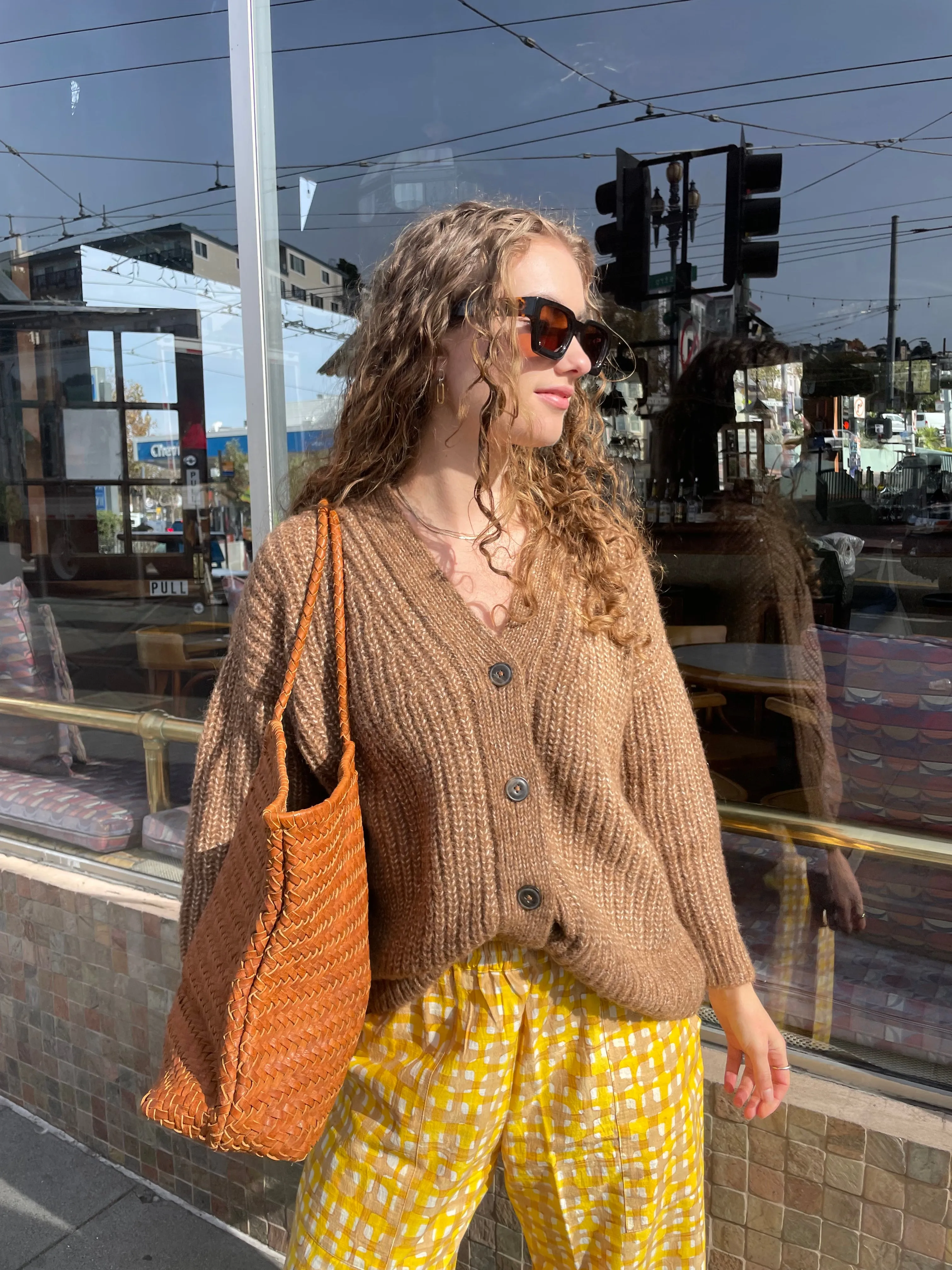 Narmada Tan Bag