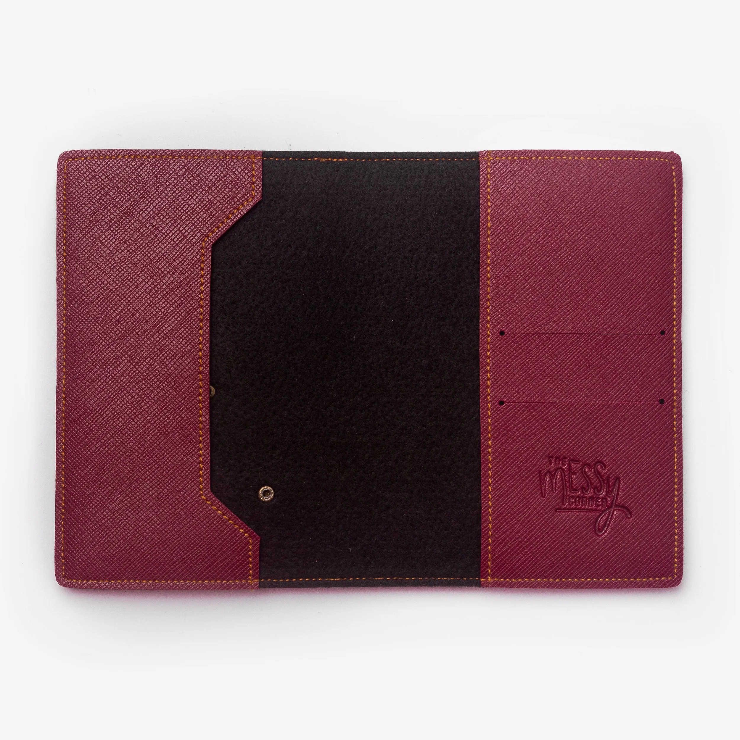 Personalized Passport Cover - Wine