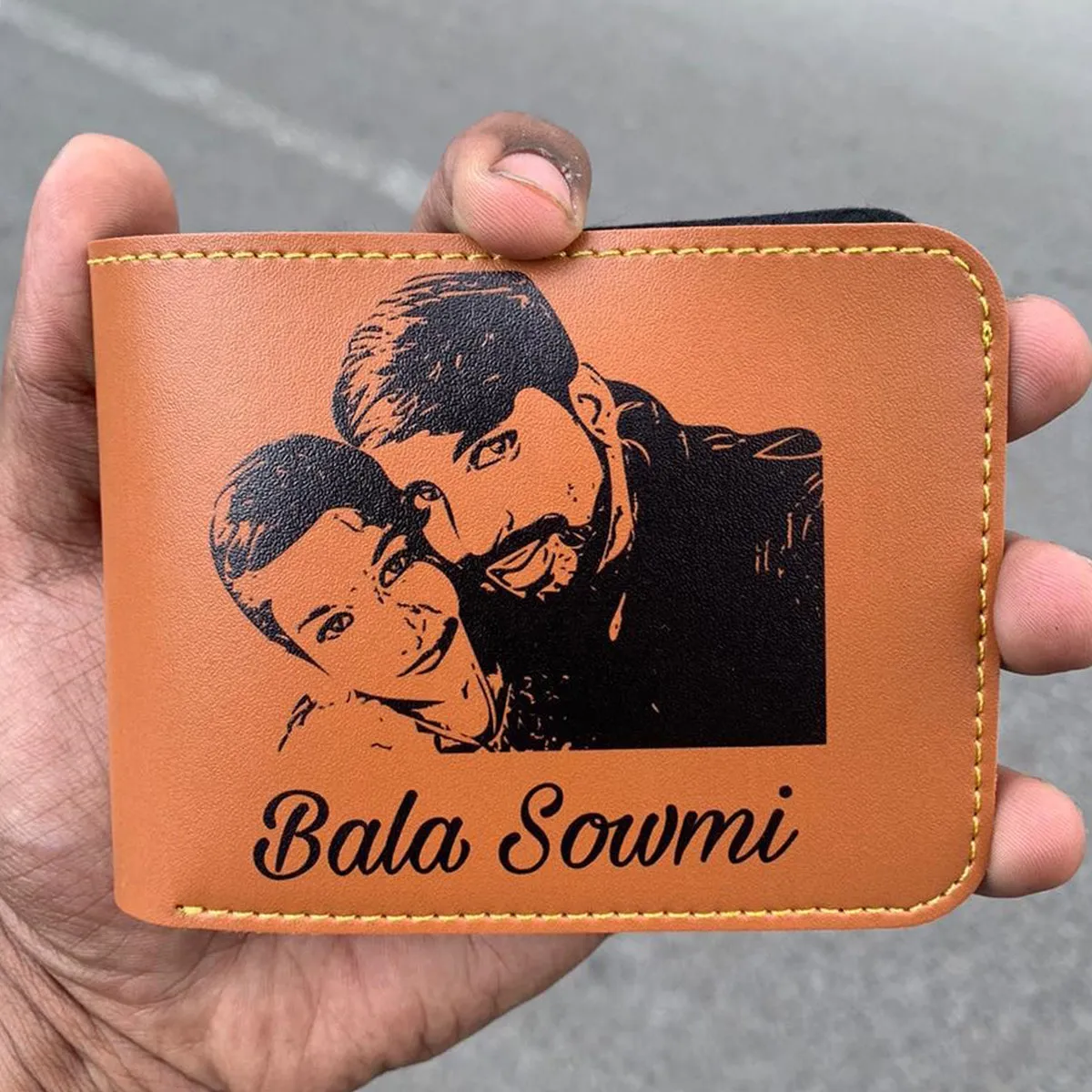 Photo Wallets (Tan)
