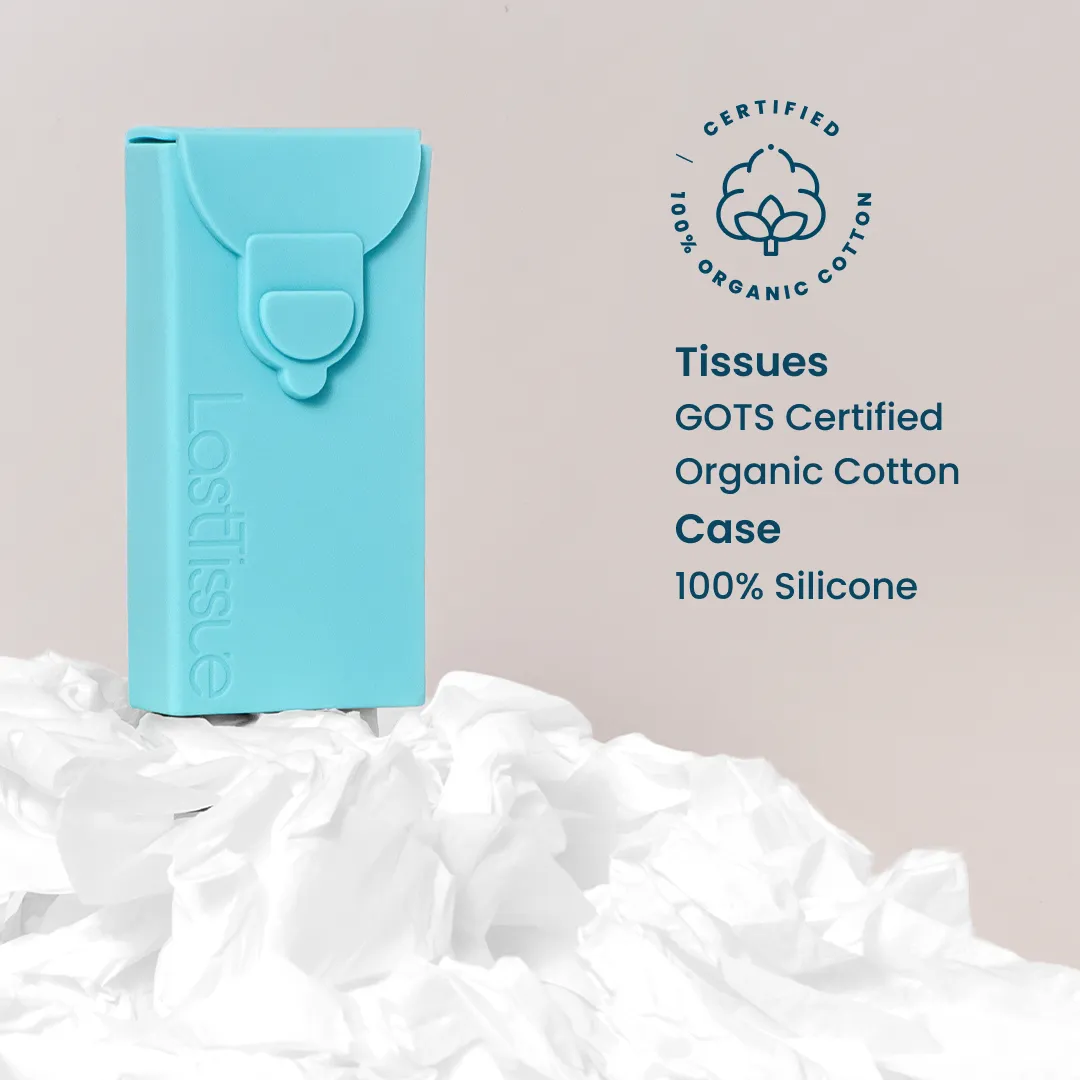 Reusable Organic Cotton Tissue Pack
