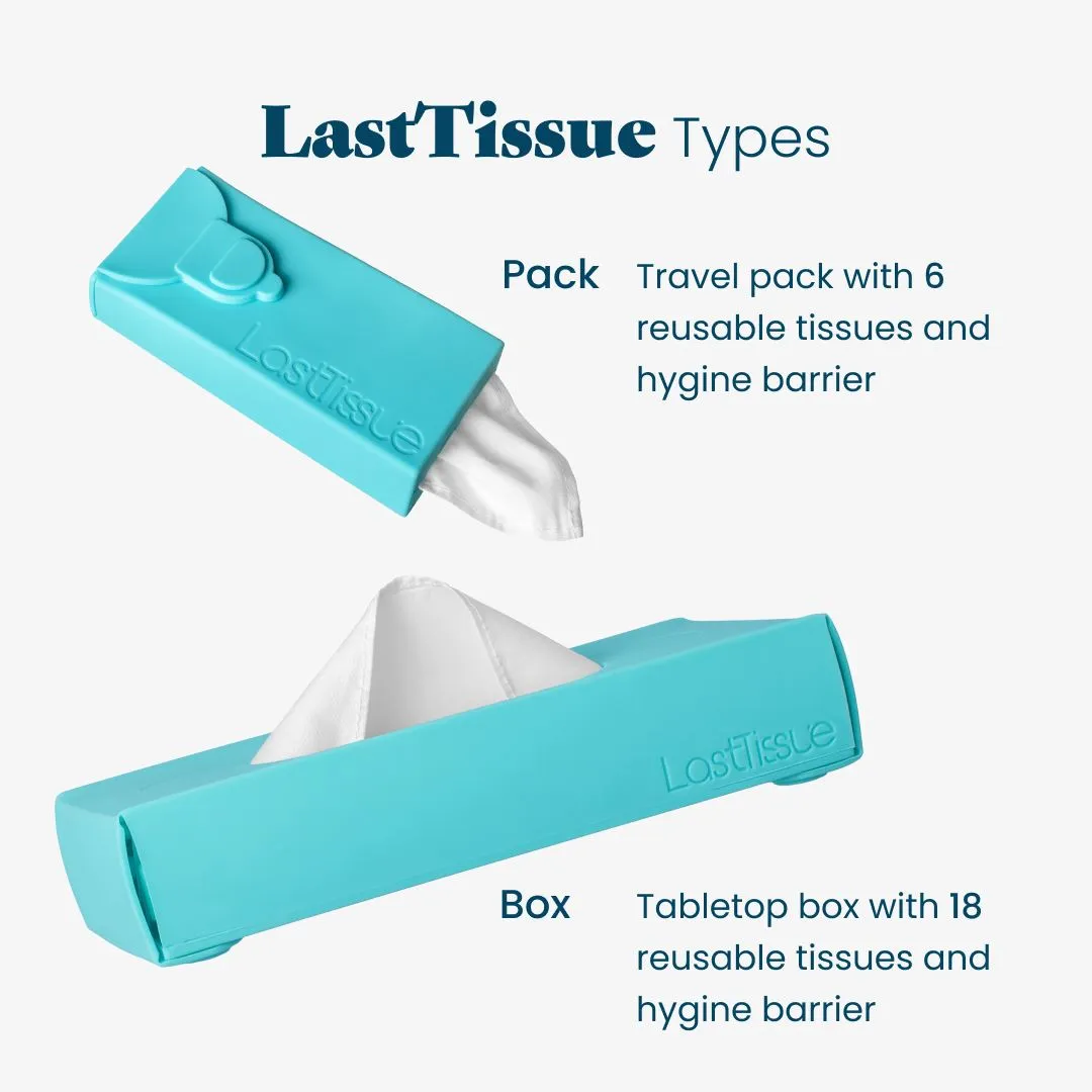 Reusable Organic Cotton Tissue Pack
