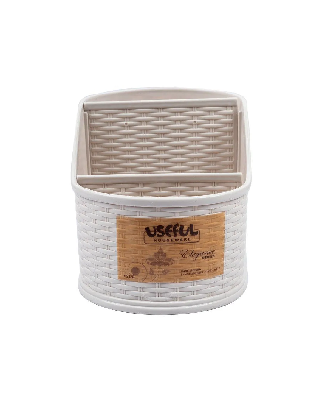 Table Organiser, Cream, Plastic