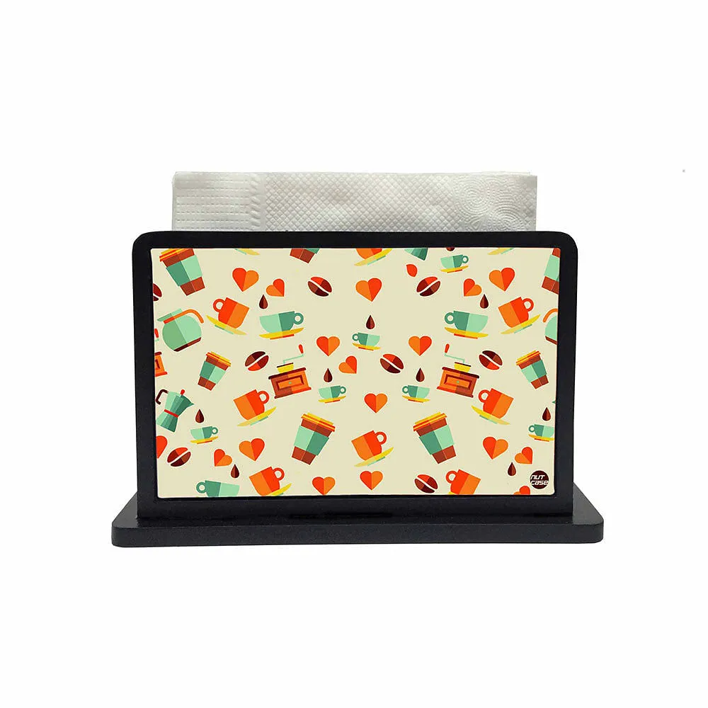 Tissue Holder Paper Napkin Stand - Cup Of Tea