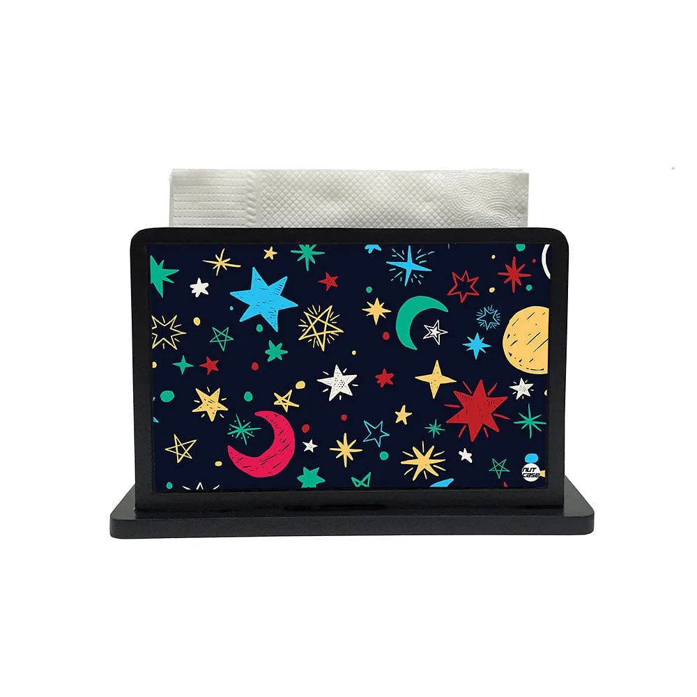 Tissue Holder Paper Napkin Stand - Stars