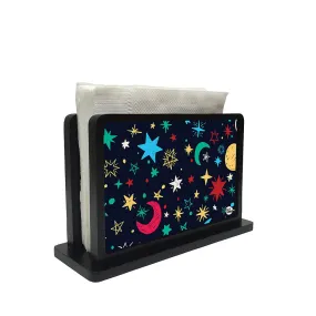 Tissue Holder Paper Napkin Stand - Stars