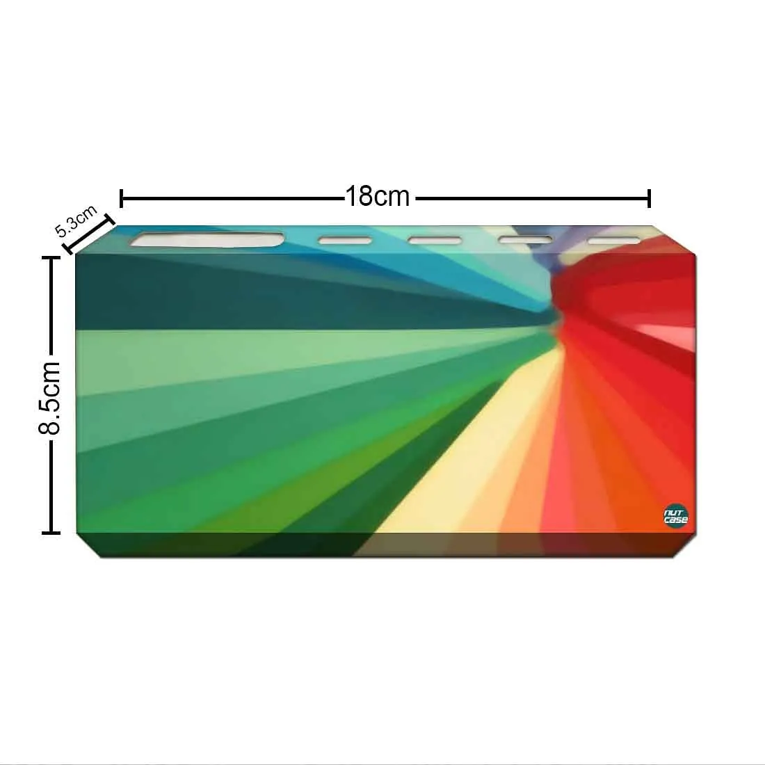 Toothbrush Holder Wall Mounted -Multicolor Strips