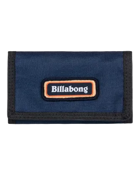 Walled Lite Wallet in Navy