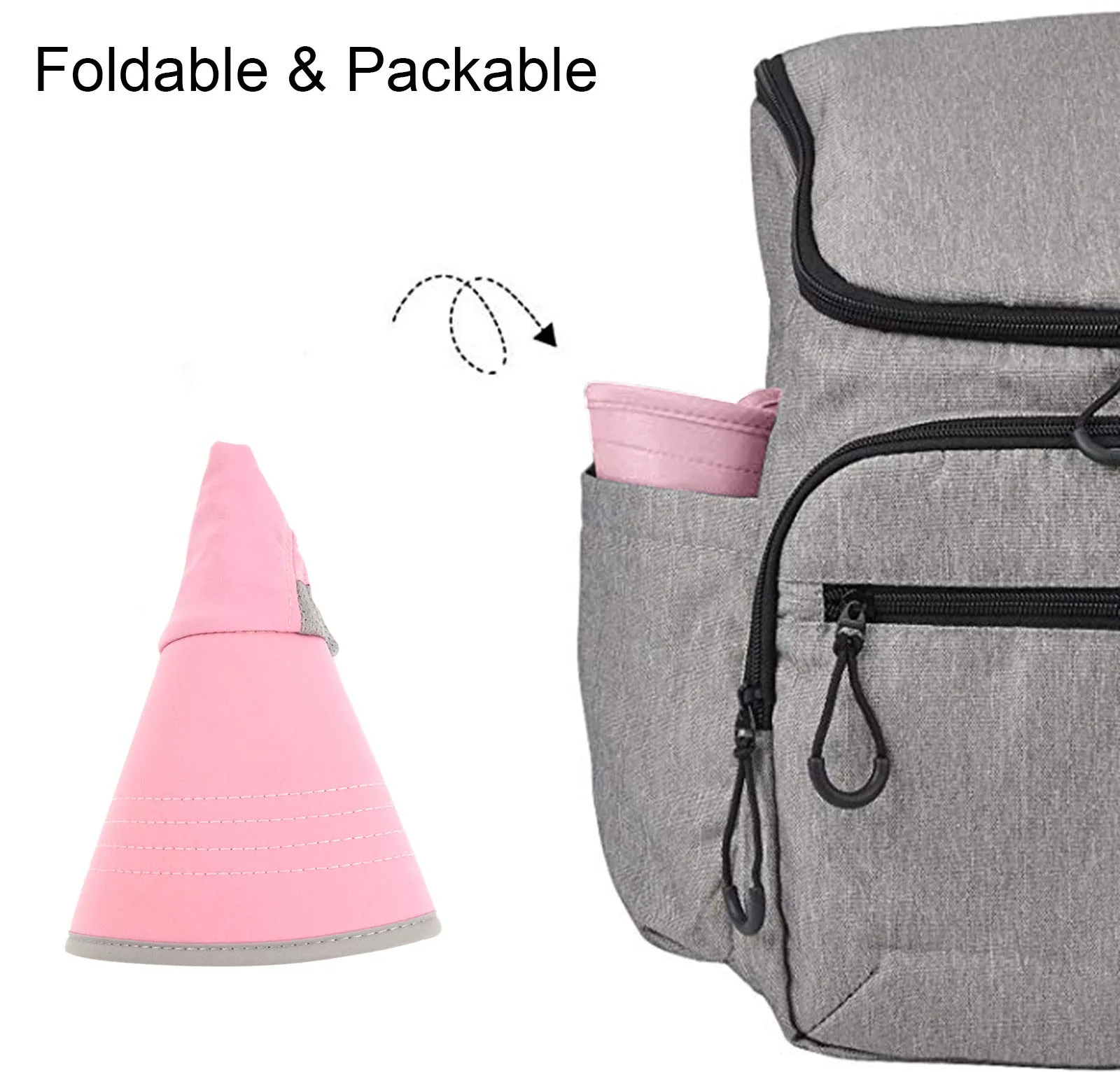 Women's Sun Hat Outdoor UV Protection Foldable Packable Mesh Hat